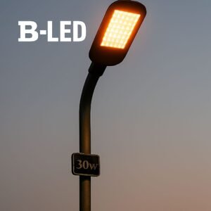 B-LED 30W STREET LIGHT COOL WHITE 220V A/C