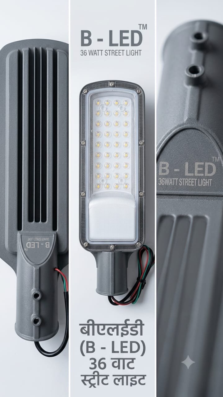 ​B-LED 36W Premium LED Street Light (All-Weather Waterproof)